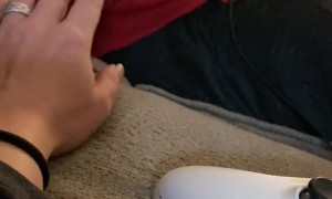 Jealous Dog Doesn't Like It When Couple Holds Hands