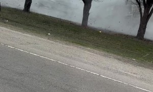 Train Collides With Truck and Derails