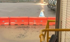 Lighting Strike Hits Close at Work