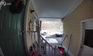 FedEx Driver Delivers Special Package