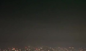 Amazing fireworks display in Italy