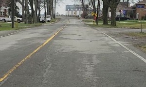 Shrinking Mill Optical Illusion