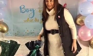 Father Reacts to Gender Reveal