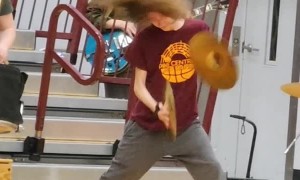 When You Give The Metal Kid Cymbals