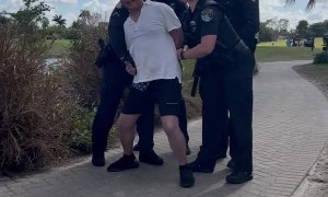 Guy Arrested at Florida Golf Course