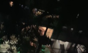 Man Captures Sudden Power Line Explosion