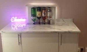 Automated Bar Reveals Hidden Goods