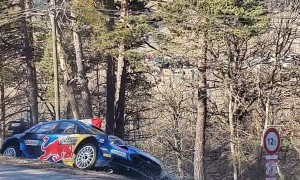 Race Car Crashes into Signs at Monte Carlo 2023