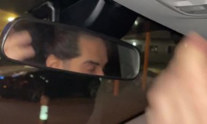 Rental Car's Windshield Isn't Attached