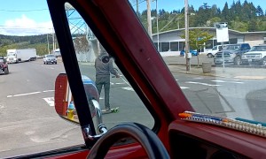 Weed Eaters Are The Best Way To Get Around Town