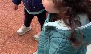 Little Girl Handles Mean Boys at the Park