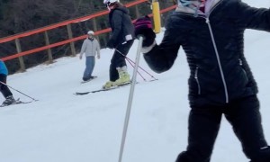 Dad Accidentally Films Wrong Person Skiing