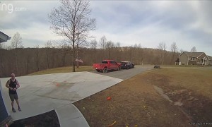 Husband Spooked From Popping Balloons