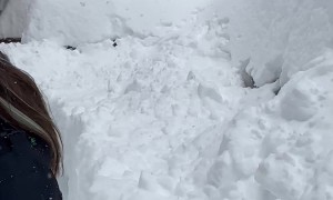 Residents Buried Under Snow in California Mountains