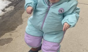 Toddler Walks Like T-Rex