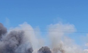 Clouds of Smoke Above Australia