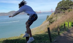 Slippery Parkour Fail