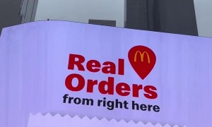 Massive McDonalds Menu Lights Up NYC