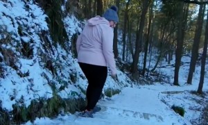 Slipping and Sliding Down the Trail