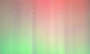 Rare Red Aurora Seen in Alaska