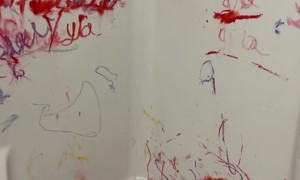 Crayola Wax Crayons Not as Easy to Clean Up as They Used to Be