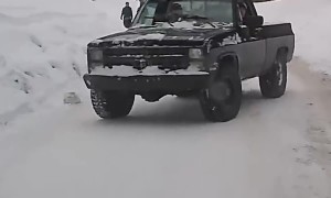 Sliding Down The Snowy Hill