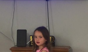 Little Girl Interprets Error Screen Too Literally