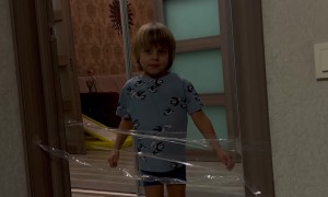 Kids Tear Down Doorframe