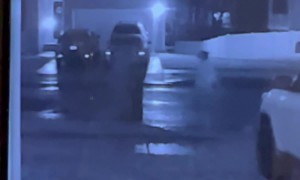 Woman Accidentally Scares Husband Taking Out the Trash