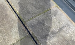 Bow Experiences Wind for the First Time