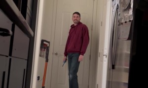 Husband Unlocks a New Scare Reflex