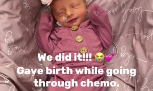 Mom gives birth to daughter during chemo