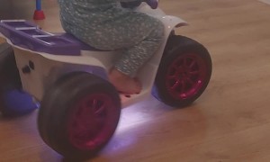 This Girl Is Riding Around With Swag