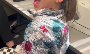 Girl Hears For The First Time