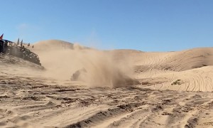 Swing Set Jump Doesn't Go As Planned