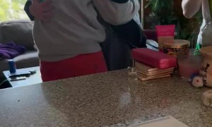 Son Surprises Mom After 4 Years Apart