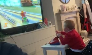 Angry Kid Hates to Lose