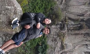 Photographer Falls in Water While Recording