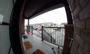 Woman Takes an Unfortunate Tumble Down Icy Steps