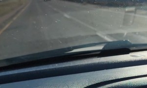 Tumbleweed Tidal Wave Blocks Road in Colorado