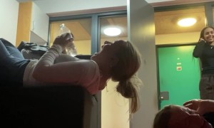 Two Best Friends Playing Fun Games