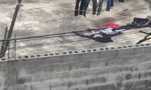 Silly Dog Isn't Helping Much With The Laundry