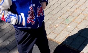 Boy Falls Off Of Slide Face First