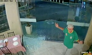 The Best Way To Fix A Glass Door Is To Shatter It