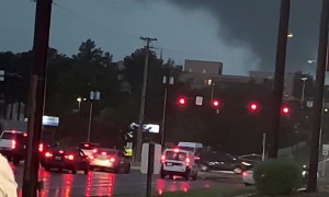 Tornado Touches Down in Tyler, Texas