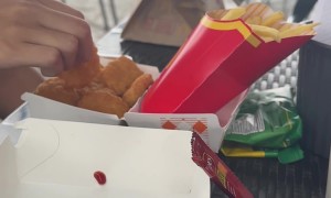 Boy Has Intense Fast Food Envy