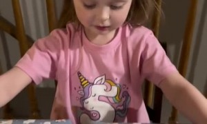 Sweet girl keeps making the same wish to make sure it stays true