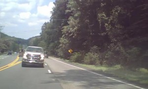 Impatient Pickup Almost Causes Wreck