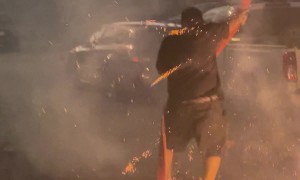 Swinging Firecrackers Around