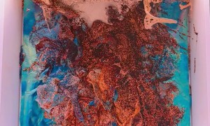 AI generated Digital Art by Refik Anadol at the MoMa